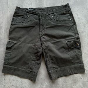 Kuhl Free Range Hiking Shorts, Women’s Size 6, Grey Bermuda